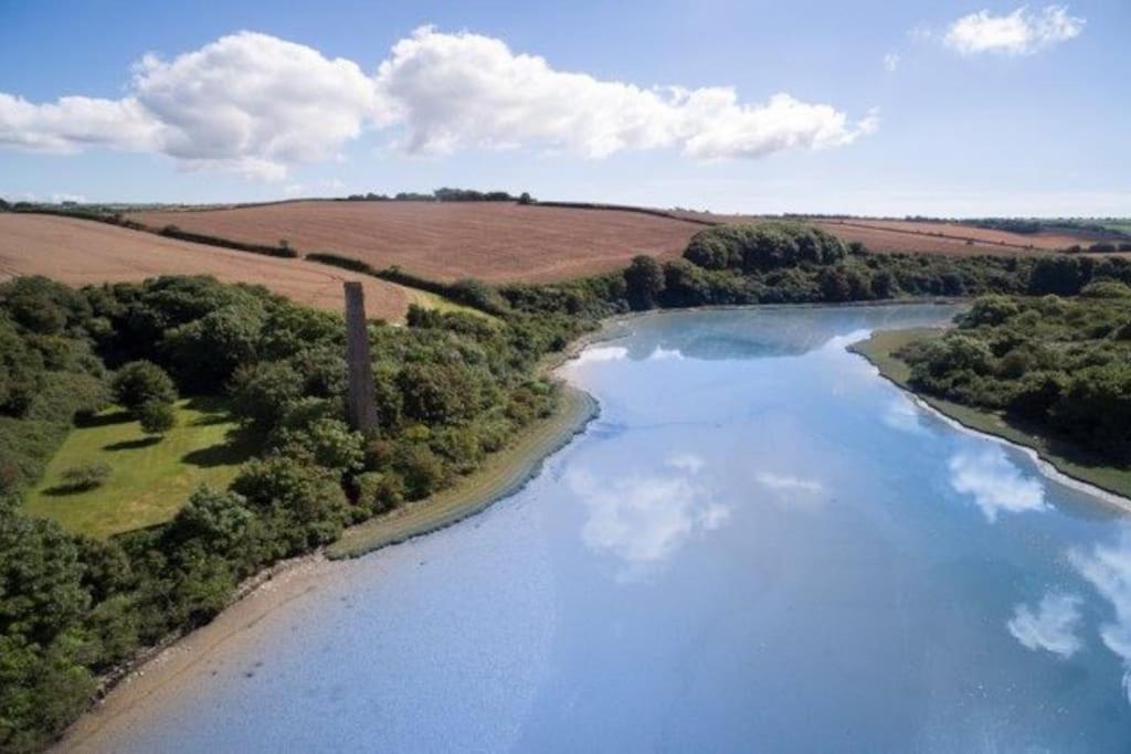 Romantic Secluded Hideaway Cottage In Cornwall Truro Bagian luar foto